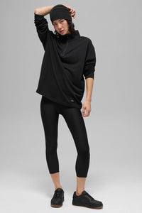 Haut Manches Longues Double Take Zippé 1/4