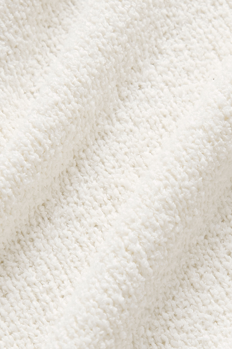 Polo Manches Longues En Maille Texturée
