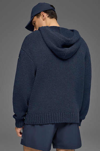 Sweat À Capuche En Maille Texturée