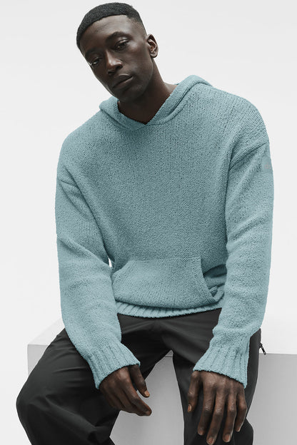 Sweat À Capuche En Maille Texturée