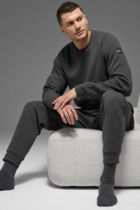 Waffle Lounge Long Sleeve Crew