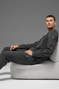 Waffle Lounge Long Sleeve Crew