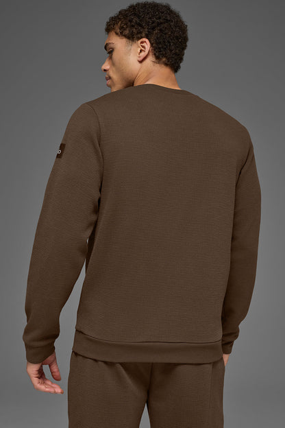 Waffle Lounge Long Sleeve Crew