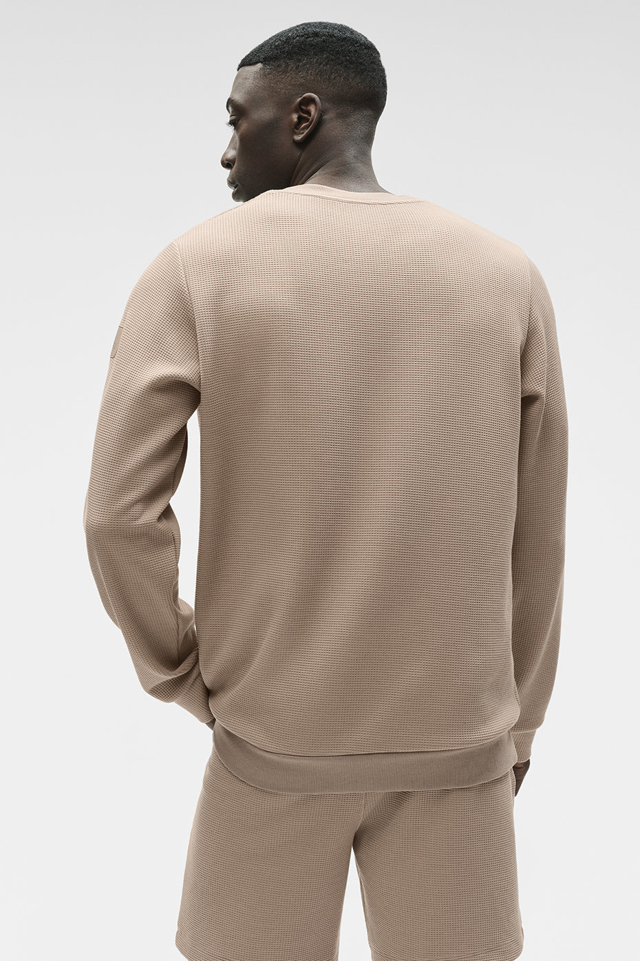 Waffle Lounge Long Sleeve Crew