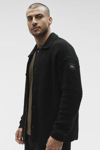 Shift Knit Button Up Long Sleeve