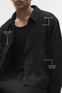 Veste Zippée Linen Days