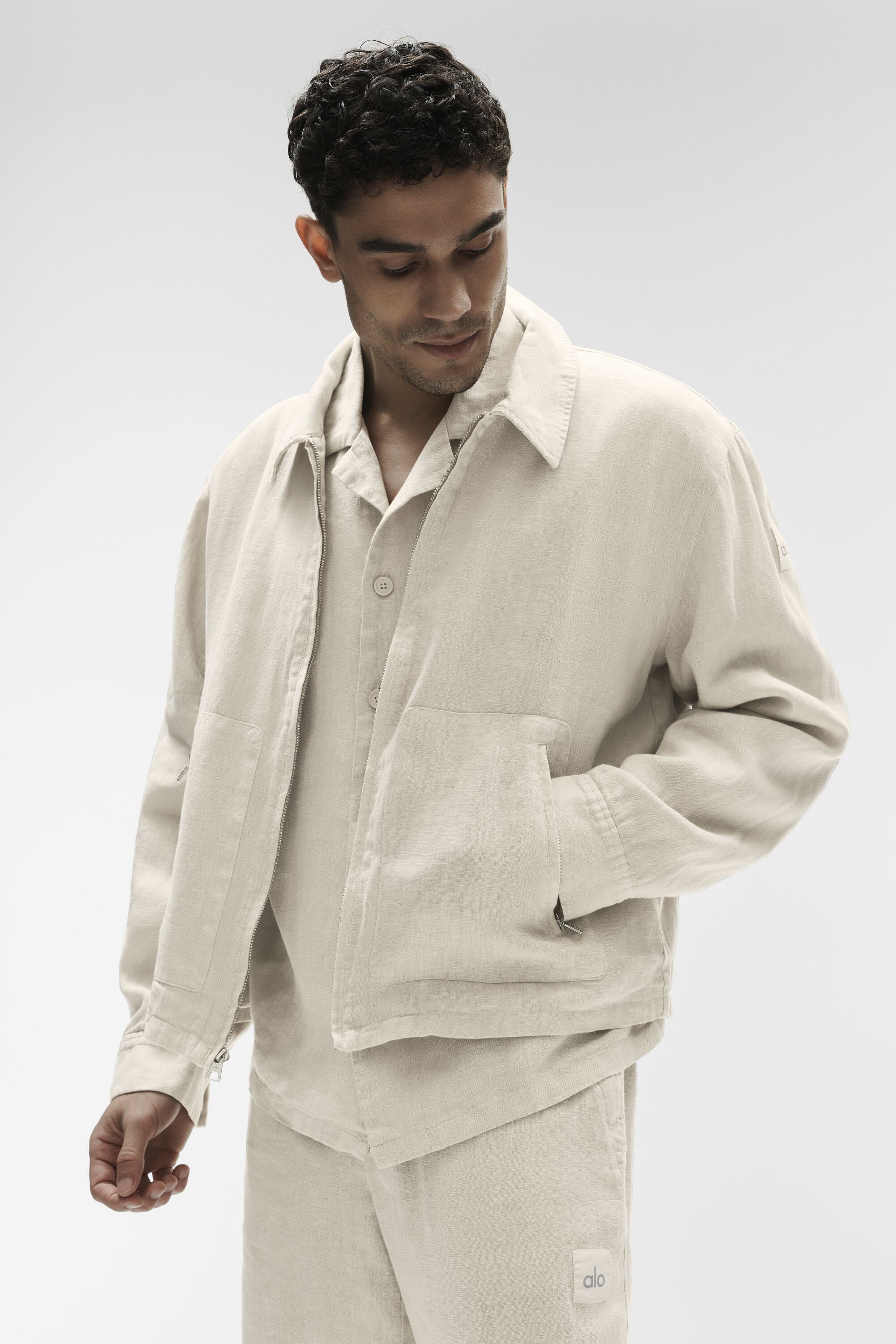 Veste Zippée Linen Days