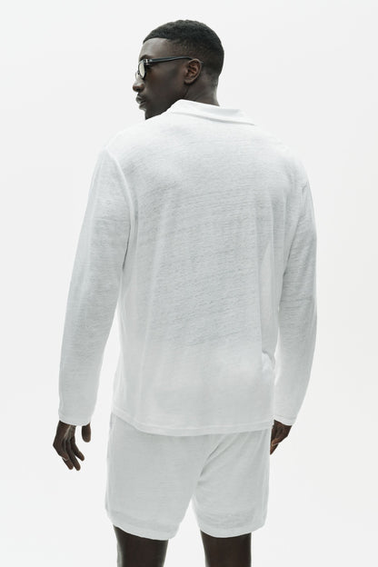 Pull Manches Longues En Jersey De Lin Coastal