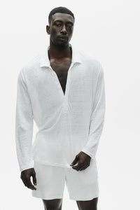 Pull Manches Longues En Jersey De Lin Coastal