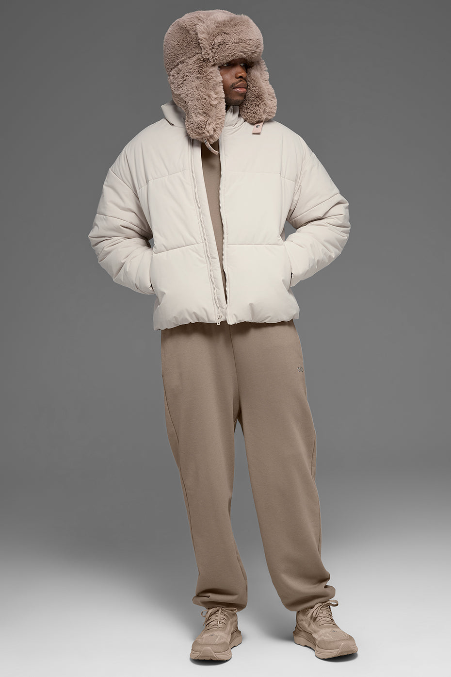 Stretch Woven Street Puffer