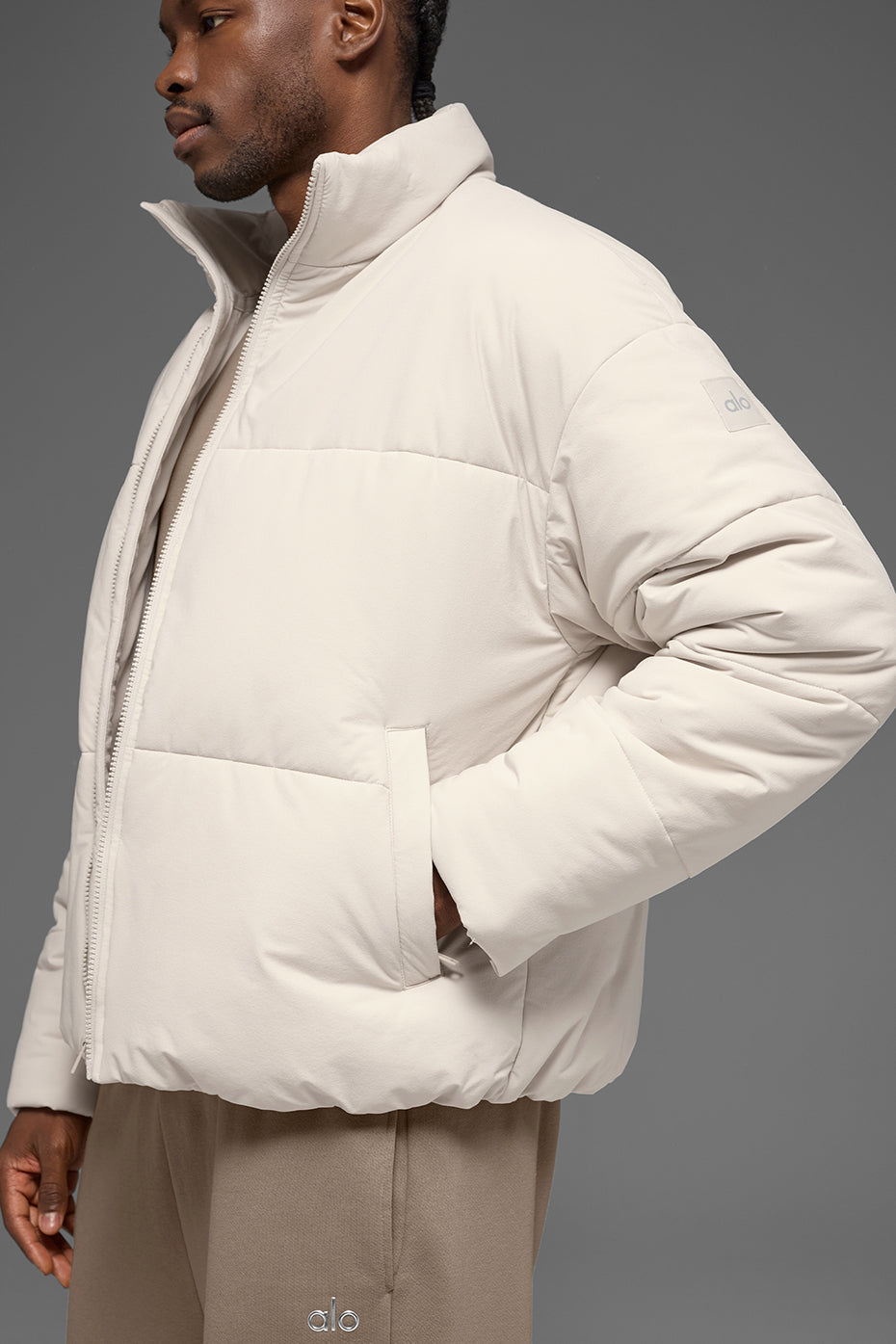 Stretch Woven Street Puffer