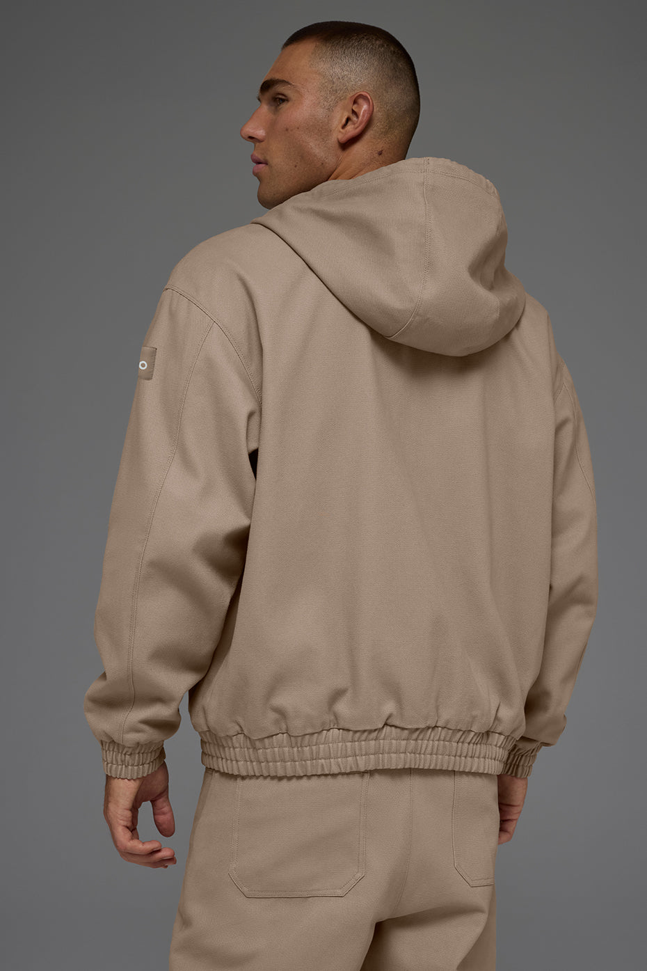 Sweat À Capuche Zippé En Toile De Coton