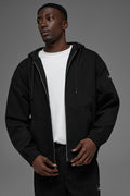 Sweat À Capuche Zippé En Toile De Coton