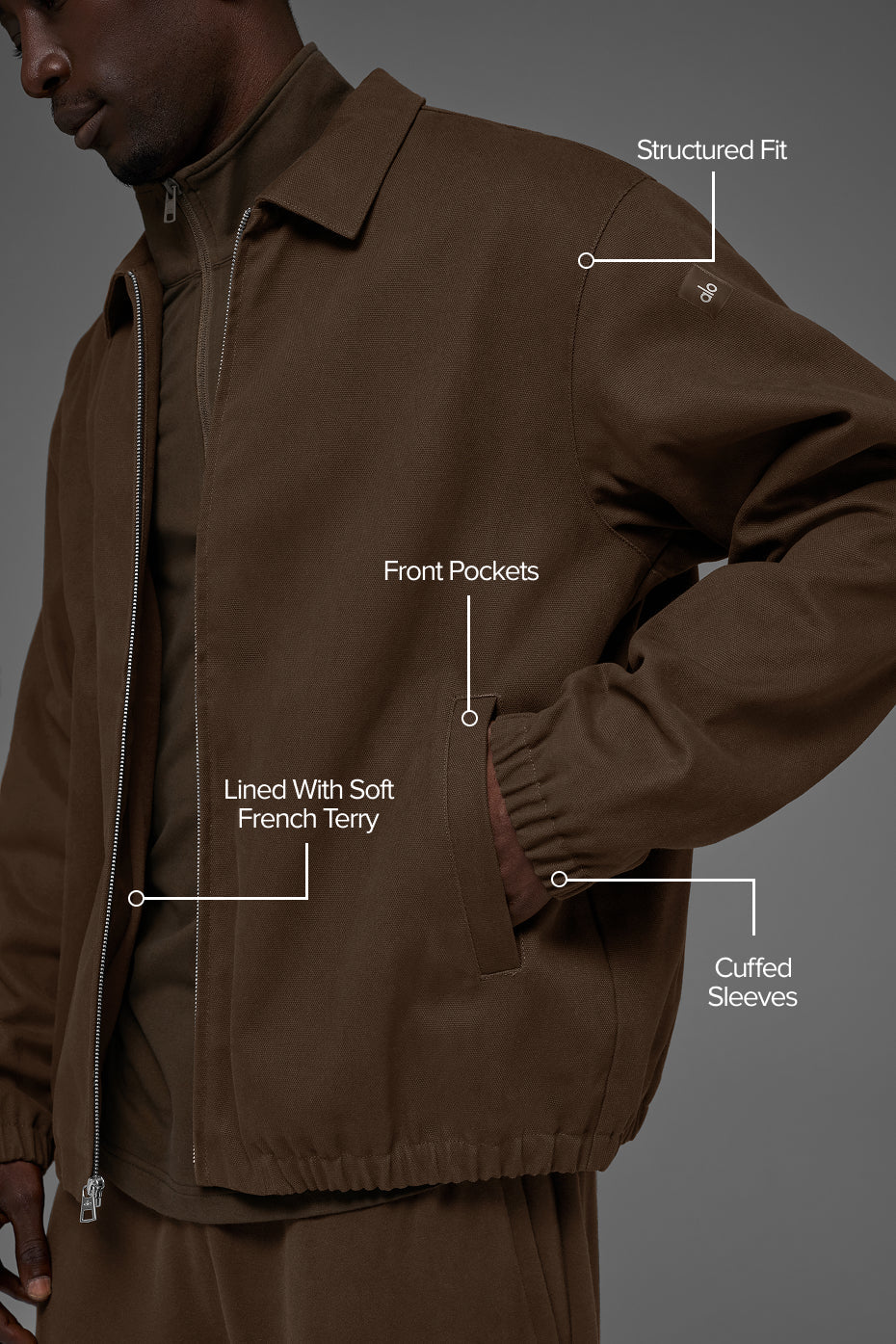 Veste En Toile De Coton Coaches
