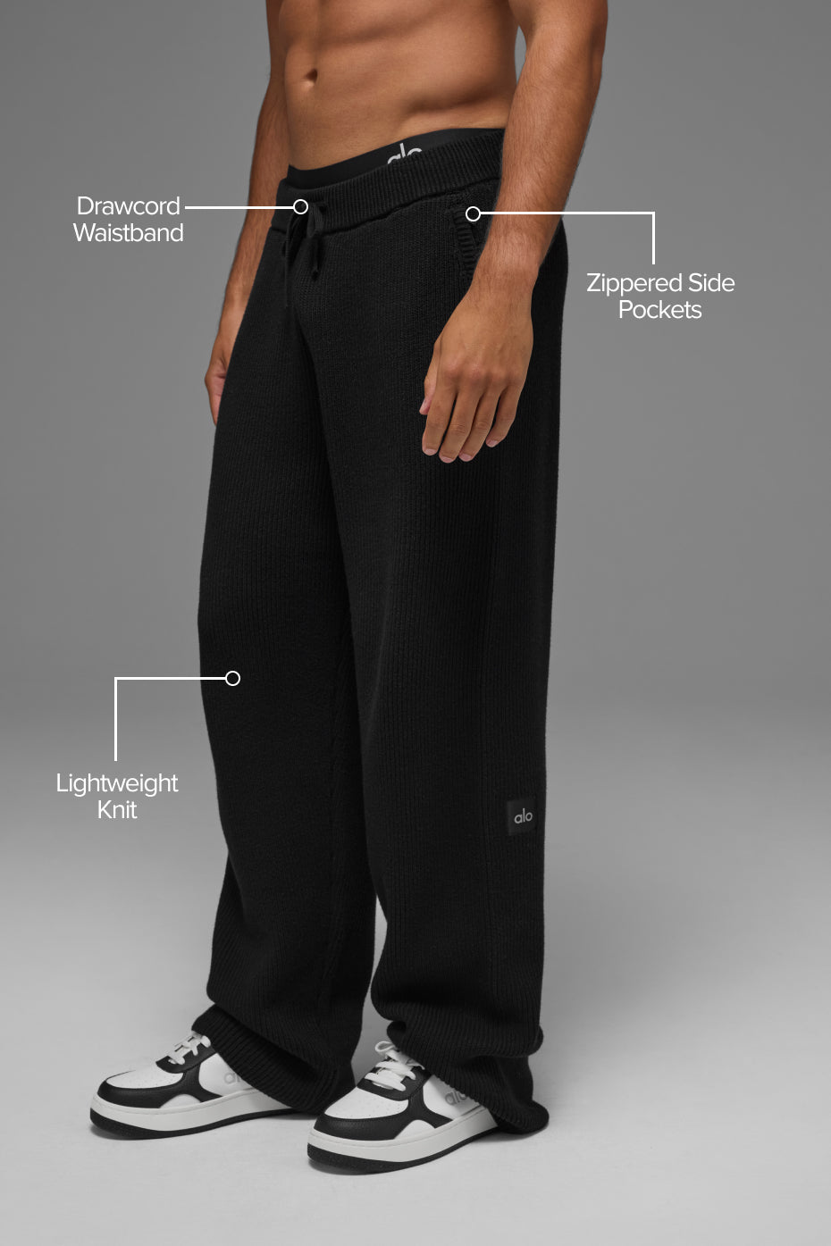 Pantalon De Survêtement En Maille Côtelée Domain