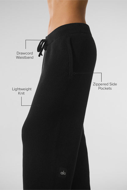 Pantalon De Survêtement En Maille Côtelée Domain