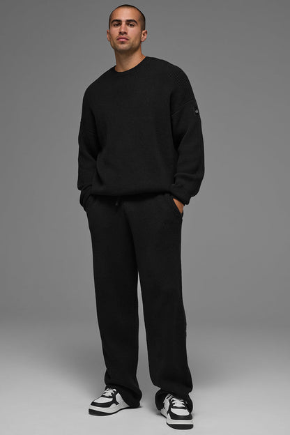 Pantalon De Survêtement En Maille Côtelée Domain