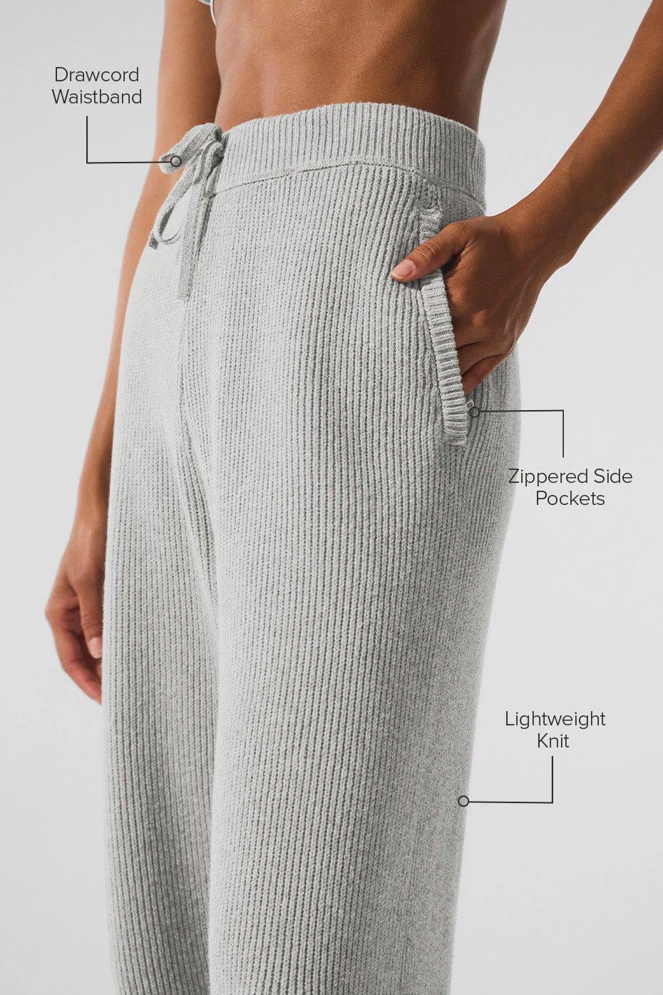 Pantalon De Survêtement En Maille Côtelée Domain