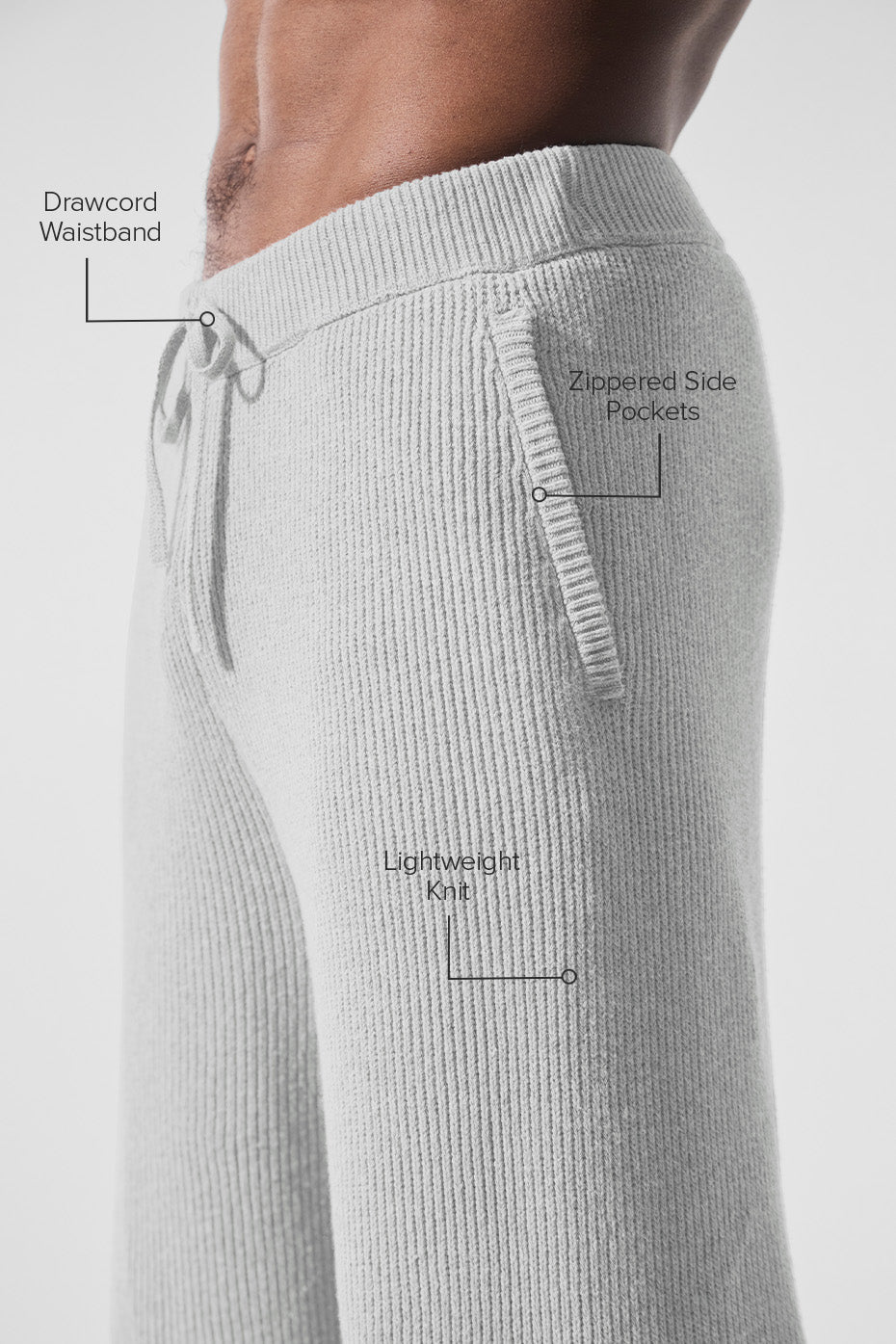 Pantalon De Survêtement En Maille Côtelée Domain