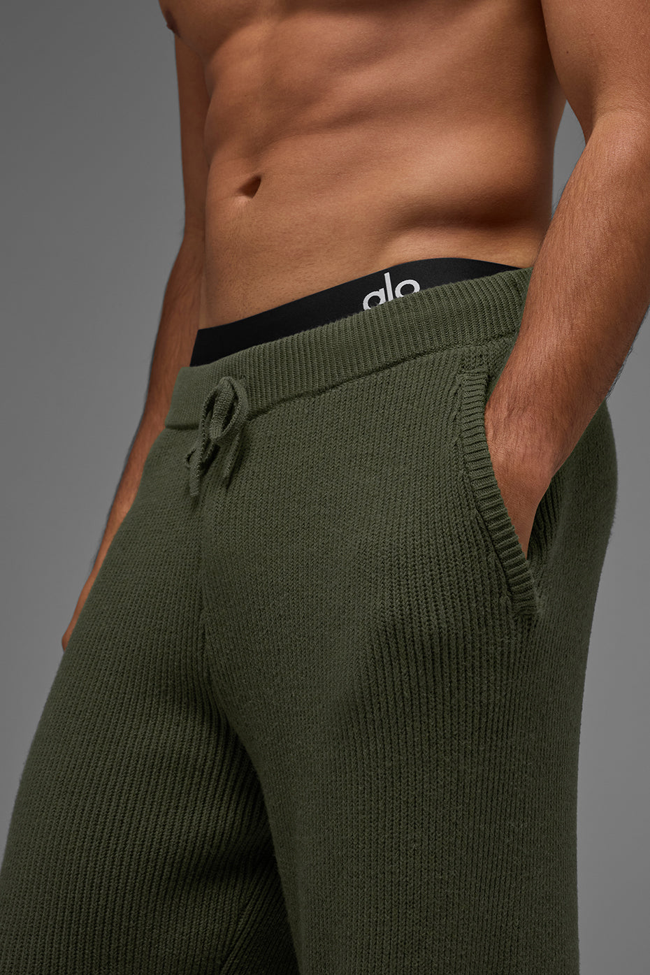 Pantalon De Survêtement En Maille Côtelée Domain