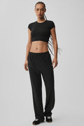 Pantalon Coupe Droite Double Take