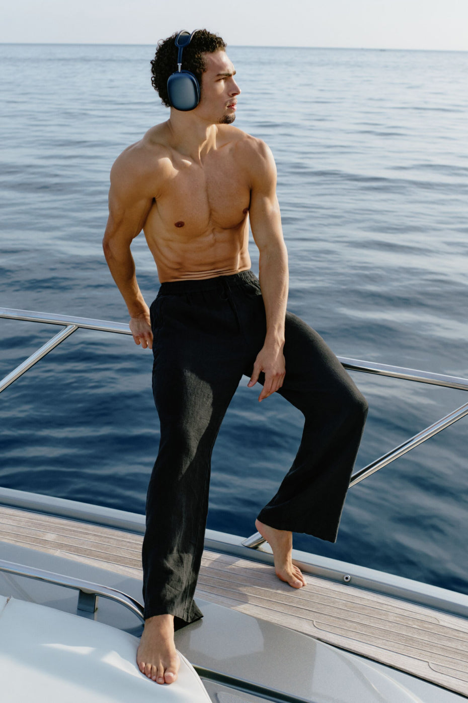 Pantalon Coupe Droite Linen Days