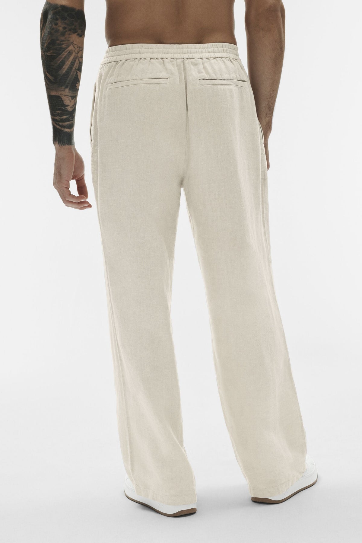 Pantalon Coupe Droite Linen Days