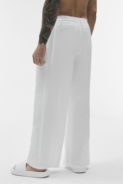 Pantalon Coupe Droite Linen Days