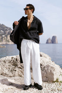 Pantalon Coupe Droite Linen Days