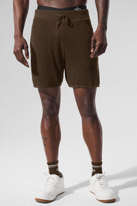 Short En Maille Ajourée