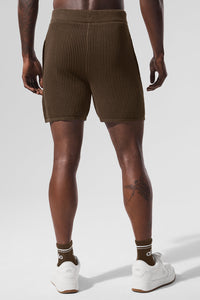 Short En Maille Ajourée