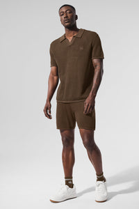 Short En Maille Ajourée