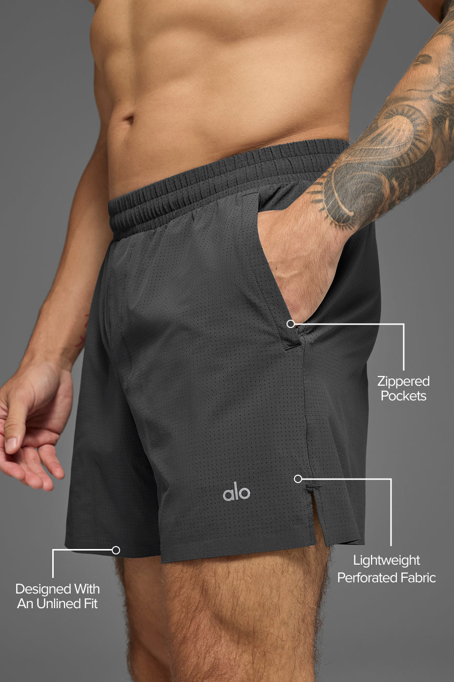 Short De Course Traction 12,7 cm