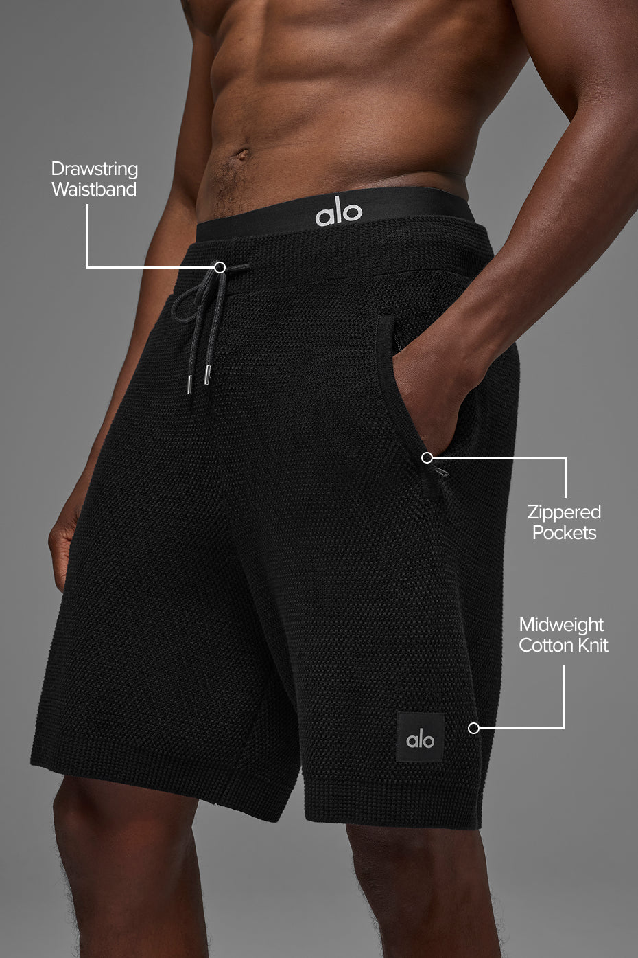 Short En Maille Sports Club 17,8 cm