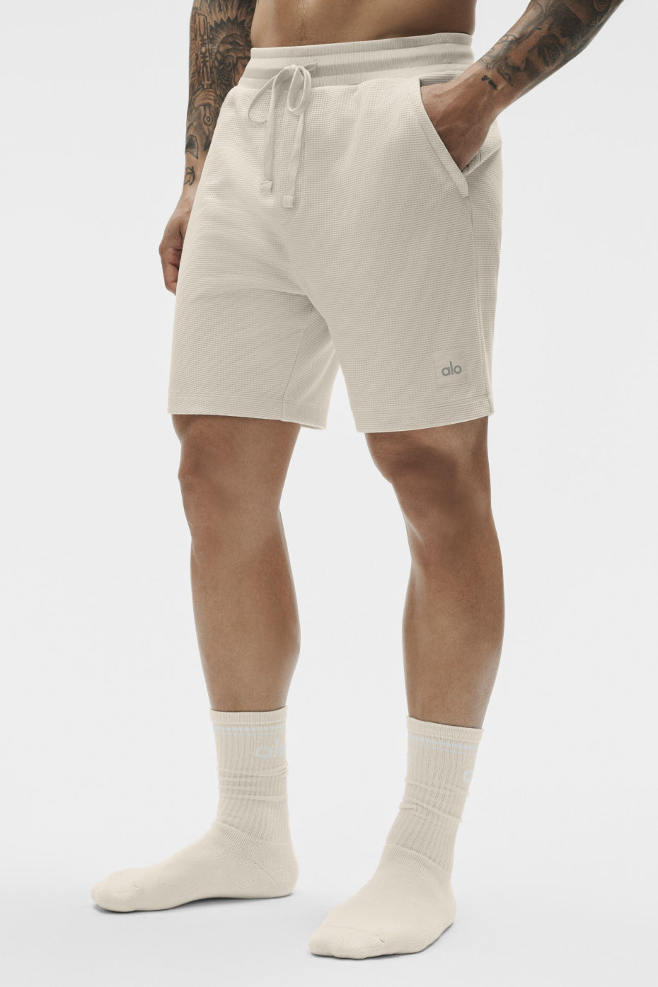 7" Waffle Lounge Short