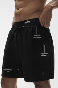 7" Linen Days Short