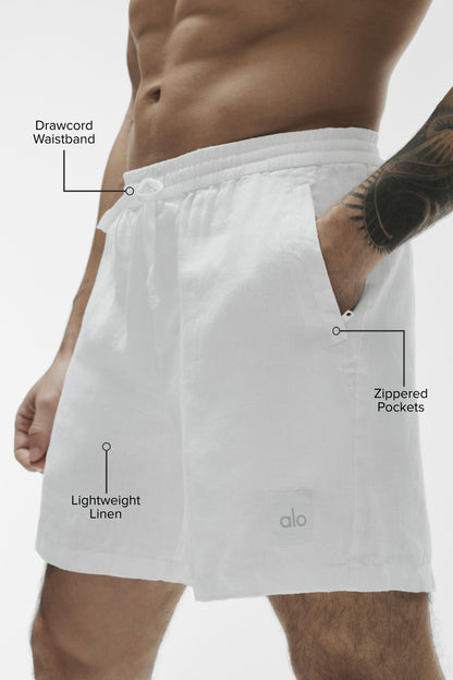 7" Linen Days Short