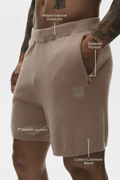 Short 17,8 cm En Coton Et Cachemire Ever Soft