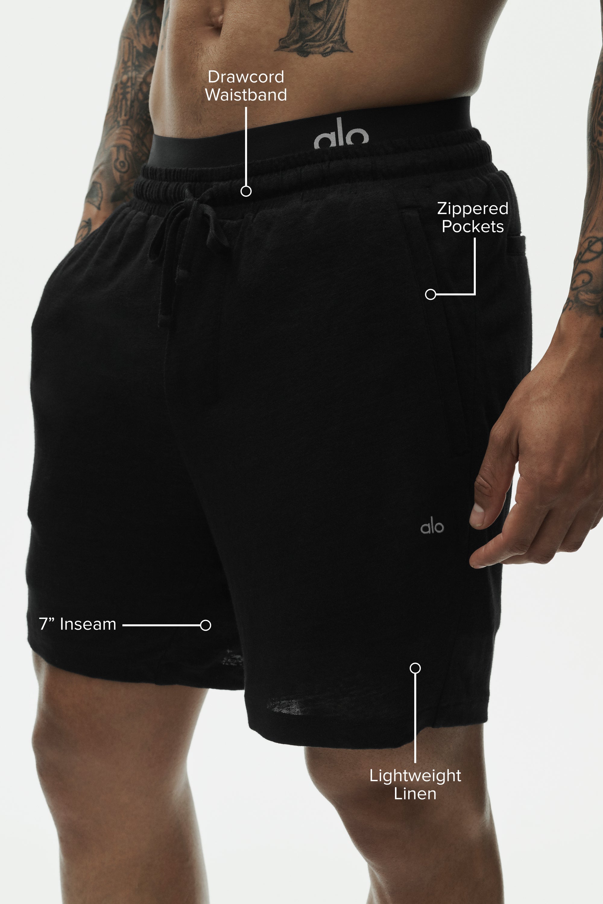 Short 17,8 cm En Jersey De Lin Coastal