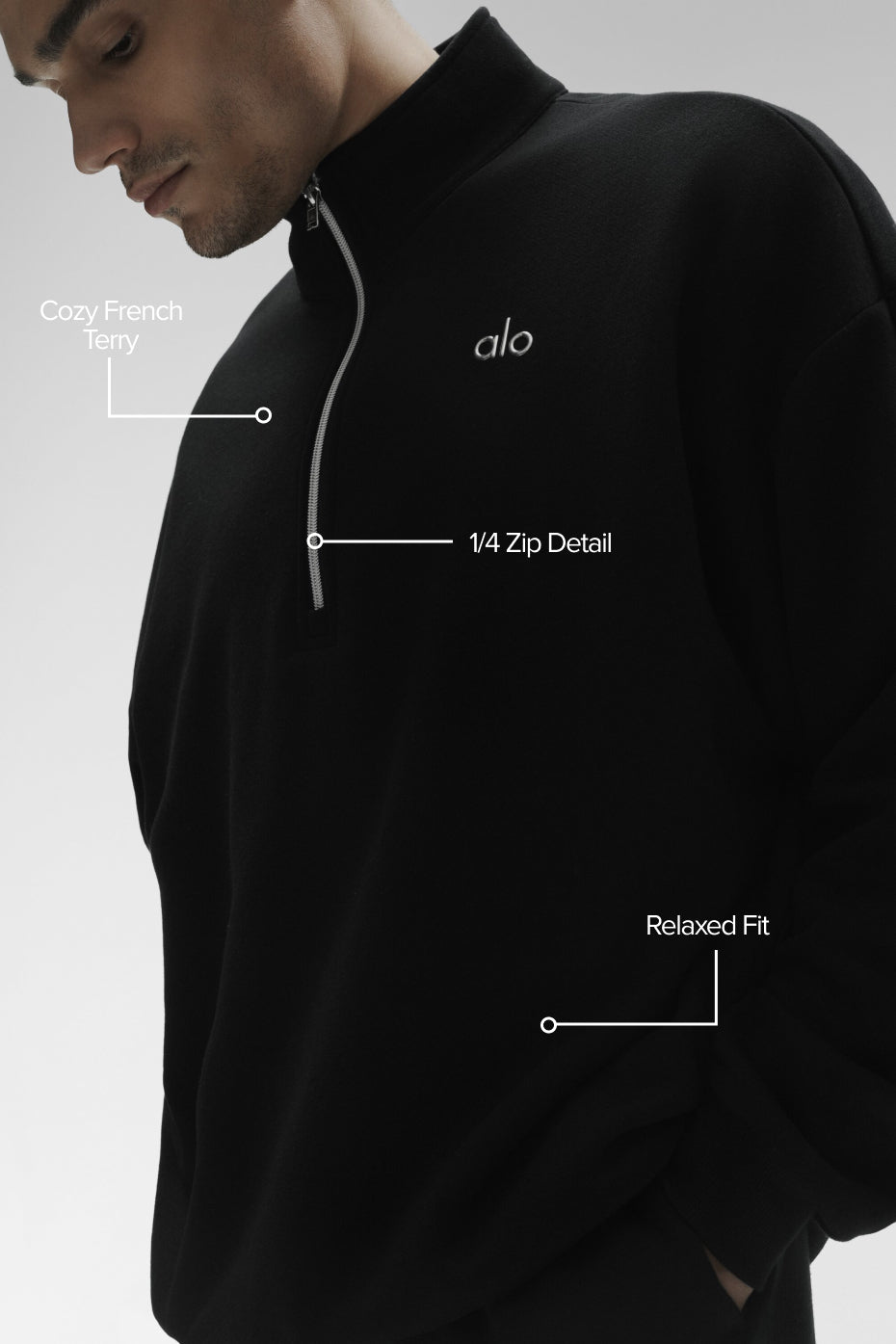 Pull Zippé 1/4 Accolade