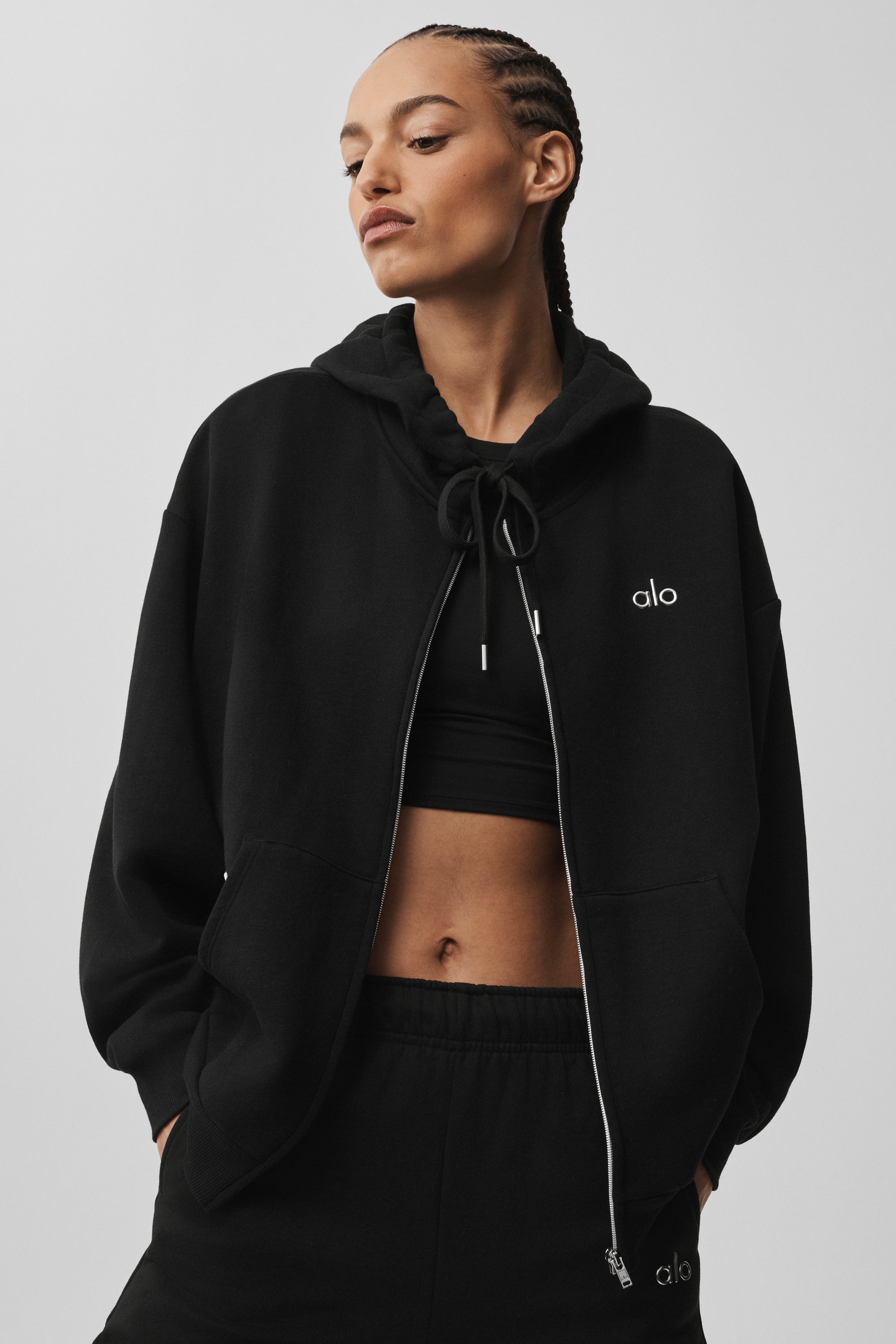 Sweat À Capuche Zippé Accolade
