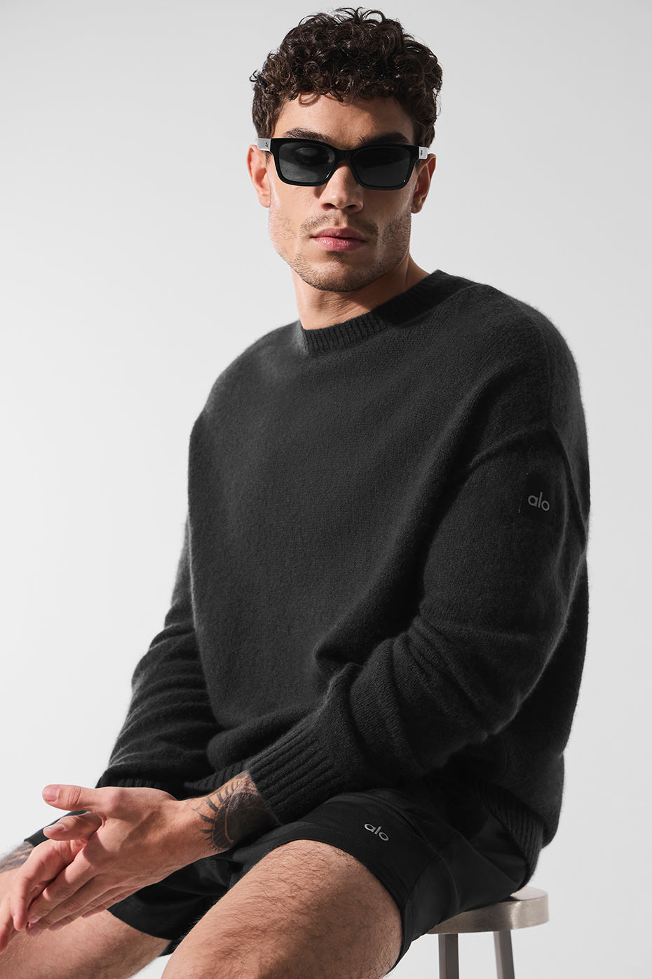 Unisex Wool Cashmere New Class Crewneck Sweater