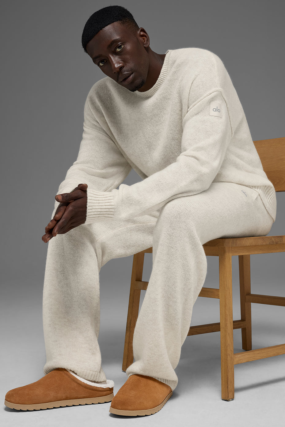 Unisex Wool Cashmere New Class Crewneck Sweater