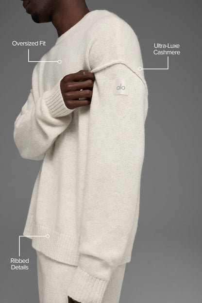 Unisex Wool Cashmere New Class Crewneck Sweater