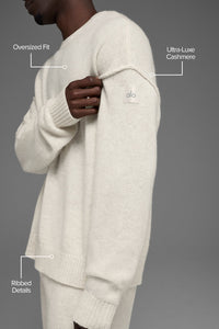 Unisex Wool Cashmere New Class Crewneck Sweater