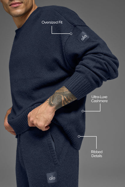 Unisex Wool Cashmere New Class Crewneck Sweater
