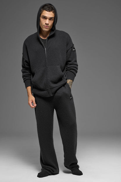 Sweat À Capuche Zippé En Laine Et Cachemire New Class