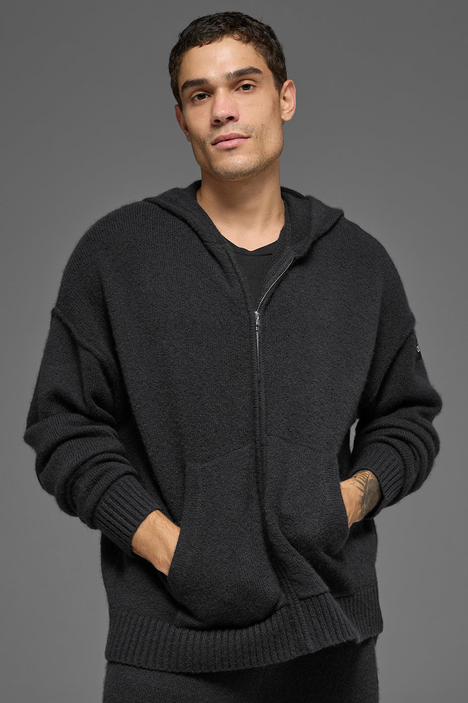 Wool Cashmere New Class Full Zip Hoodie