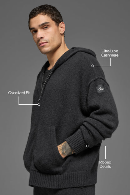 Sweat À Capuche Zippé En Laine Et Cachemire New Class
