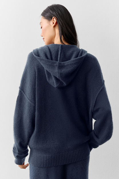 Wool Cashmere New Class Full Zip Hoodie